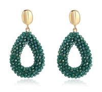 XFSRG Orecchini Boho da Donna con Perle di Riso a Goccia per Look Vacanza Spiaggia Festival Musicali e Outfit Casual Alla Moda