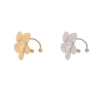 XFSRG Orecchini Donna a Fiore in Oro e Argento Orecchini Pendenti Donna Elegante Design a Forma di Fiore Orecchini Anallergici per Ogni Occasione (E2390A+E2390B)