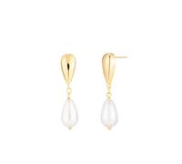 XFSRG Orecchini Perle Dorate Con Delicate Gocce Di Perle Come Eleganti Orecchini Da Sposa Per Spos E Donne Perfetti Come Regalo Per Occasioni Speciali