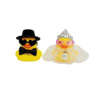 XFSRG Paperelle di Gomma Matrimonio Eleganti con Accessori Divertenti Paperelle Bagnetto per Bambini e Adulti Idee Regalo per Matrimonio e Anniversario (Papillon piccolo)