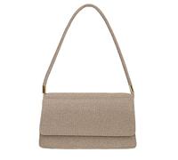 XFSRG Pochette Donna Elegante Borsa Ragazza Tessuto Brillante per Feste e Serate (Oro)