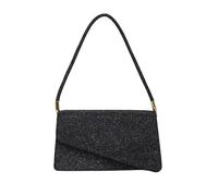 XFSRG Pochette Donna Elegante in Poliestere con Tracolla Moda Versatile per Ogni Occasione (Nero)