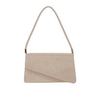 XFSRG Pochette Donna Elegante in Tessuto Brillante Borsa a Tracolla per Feste e Cerimonie Accessorio Moda per Ragazze e Donne (Oro)