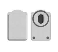 XFSRG Portacarte Adesivi per Smartphone Design Elegante e Funzionale Porta carte Telefoniche Cover Portafoglio Magnetico Telefoni per Uomini e Donne(Grigio, S25)