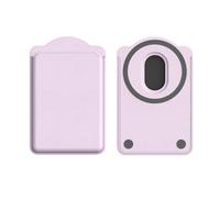 XFSRG Portacarte Adesivi per Smartphone Design Elegante e Funzionale Porta carte Telefoniche Cover Portafoglio Magnetico Telefoni per Uomini e Donne(Rosa, S25)