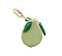 XFSRG Portachiavi Donna Elegante in Pelle Charm Borsa Frutta Colorata Accessori Moda per Borse e Auto (Avocado)