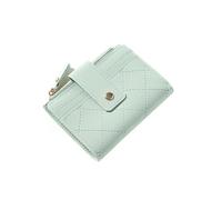 XFSRG Portafoglio Donna Piccolo Pelle Portafoglio Portamonete con Cerniera Cute con Cerniera con Tanti Scomparti Porta Carte Credito Sottile Portatessere per Donna Ragazza(Verde)