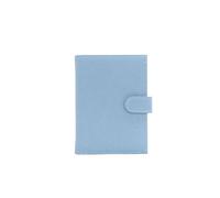 XFSRG Portafoglio Donna Piccolo PU Pelle Portafoglio Portamonete con Cerniera Tanti Scomparti Blocco RFID Portamonete per Ragazza Donna (Blu)
