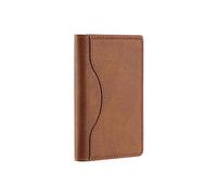 XFSRG Portafoglio Magnetico per Telefono in Pelle Elegante Porta Carte di Credito per Smartphone Accessorio Moderno per Uomini e Donne Perfetto per Ogni Occasione(Marrone)