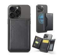 XFSRG Portafoglio Magnetico PU Wallet Porta Carte Supporto Regolabile con 8 Scomparti Compatibile per Smartphone