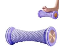 XFSRG Rullo Massaggio Piedi, Massaggiatore Manuale a Rullo Fascite Plantare Yoga per Allevia il Dolore e la Tensione Muscolare(Viola)
