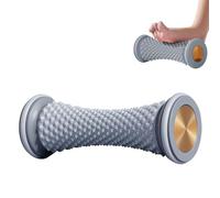 XFSRG Rullo Massaggio Piedi, Massaggiatore Manuale a Rullo Fascite Plantare Yoga per Allevia il Dolore e la Tensione Muscolare(Grigio)