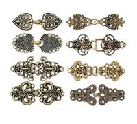 XFSRG Spille Gioiello Eleganti per Vestiti Fermagli Vintage in Lega di Zinco Clip Decorativi per Cardigan e Sciarpe Accessori Moda per Donna (Bronzo)
