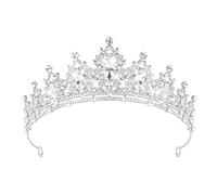 XFSRG Strass Tiara Donna Lusso e Brillantezza Corona Elegante Accessori per Compleanni Corona da Sposa