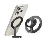 XFSRG Supporto ad Anello Magnetico Pieghevole a Tutto Tondo Magnetico Bifacciale Forte Adsorbimento Supporto Cellulare per la Scrivania Cucina Visione di Video