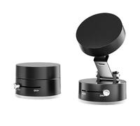 XFSRG Supporto Cellulare Auto Magnetico 360° Rotazione Porta Telefono per Auto Design Moderno per Tavolo Libreria Ufficio e Viaggi (Nero)