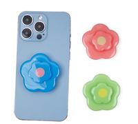 XFSRG Supporto Telefono a Forma di Fiore e Farfalla Reggi Cellulare Colorato Porta Cellulare da Tavolo Anello per Uso Quotidiano e Regalo per Amici (1)