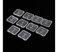 XFUYI 10 Pezzi Scheda di Memoria Standard Mic per Custodia portaoggetti Scatola