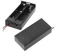 XFUYI 18650 Batteria per Custodia Porta 1x 2X 3X Scatola di Immagazzinaggio Alloggiamento 3.7V Alimentazione Ricaricabile con Cavo ON/off