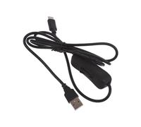 XFUYI Cavo USB Maschio a Femmina USB Type C con Pulsante di accensione/spegnimento per Laptop con Luce LED da 118 cm (46 Pollici)