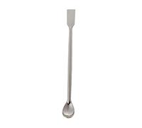 XFUYI Cucchiaio in Acciaio Inox con Manico Lungo per Fusione di Oro e Argento, Asta di agitazione, Cucchiaio per Fusione, Fusione, Fusione, raffinazione, Strumento per Fusione di Oro e Argento