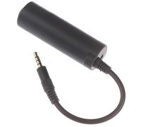 XFUYI Guitar I-Rig Converter Sostituzione Chitarra per Telefono Accordatore per Chitarra Convertitore di Linea per Chitarra Nero ABS