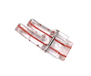 XFUYI Piedino Trasparente 1/4" Piedino per Macchina da Cucire per Patchwork Quilting