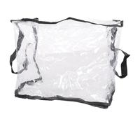 XFUYI Scatola per Libri Pieghevole, Impermeabile, per Giocattoli, Libri, Organizer per Libri, Borsa Trasparente per riporre Vestiti, per dormitorio e casa