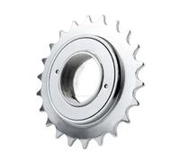 XFYESL Cassette pignoni e Ruote libere per Bicicletta Pig Adatto per BMX 1 velocità pignone Ingranaggi Accessori 16T 18T 20T 22T 24T 34MM Singolo Bicicletta Ruota Libera Parte(1pc 22T Silver)