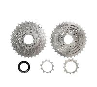 XFYESL Cassette pignoni e Ruote libere per Bicicletta Pig Adatto per Cassetta Bici BUCKLOS 8/9 velocità Ruota Libera per Bicicletta 11-25T/28T/32T/34T/36T/40T Strada Montagna per mozzo HG(8S 11-32T)
