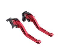 XFYESL pompa freno leva Adatto per Tiger660 Sport 2022-2024 Leve frizione Adatto per Trident 660 2021-2024 Adatto per Daytona 660 2024 Leve freno corte Leve freni per moto(B-Red)