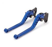 XFYESL pompa freno leva Leva tamburo maniglia della frizione del freno della motocicletta universale adatta per BMW,adatta per Honda,adatta per Suzuki,modifica in lega CNC Leve freni per moto(Blue)