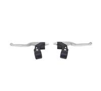 XFYESL pompa freno leva Leve freno universali per moto, con clacson modificato, leva manuale regolabile, coppia di leve freno per auto sportive da 49 cc Leve freni per moto(Left and Right)