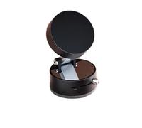 XFYESL Porta Smartphone Supporto per Ventosa Magnetica a Doppio Lato sottovuoto Pieghevole per Cucina/Auto/Palestra/Specchio Staffa per Telefono Pigro a Mani libere Soporte Movil Coche(Black)