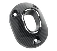 XFYESL Scarico Moto Copertura Protettiva per Tubo di Scarico per Motocicletta per Honda PCX 160 2021-2022 Scarico marmitta Posteriore in Fibra di Carbonio Punta di Scarico Coda