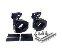 XFYESL Supporto Faro Supporto per faretto LED per Moto, 2 Pezzi, Regolabile, con Luce fendinebbia, Lampada ausiliaria, Supporto per paraurti