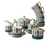 XFZJCHAP BBCBBZ European Coffee And Tea Set British Ceramic Afternoon Tazze da Regalo per la Tazza di Matrimonio