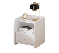 XFZJCHAP Comodino, camera da letto retrò stand notturna del compito nordico tavolo da comodino con cassetti per piccoli spazi soggiorno camera da letto del letto per la casa.