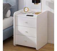 XFZJCHAP Comodino, camera da letto retrò stand notturna del compito nordico tavolo da comodino con cassetti per piccoli spazi soggiorno camera da letto del letto per la casa.