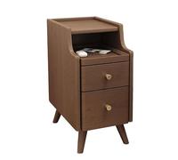 XFZJCHAP Comodino con cassetti retrò comodino mini ultra-narrow dolla