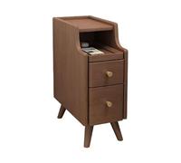 XFZJCHAP Comodino con cassetti retrò comodino mini ultra-narrow dolla