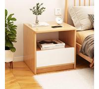 XFZJCHAP Comodino, piccolo tavolo da comodino moderno a metà ctury tavolo laterale multifunzionale con cassetto per soggiorno camera da letto del comodino per casa di casa, c-40 * 34 * 45cm