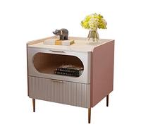 XFZJCHAP Tavolino da letto Installazione in legno Installazione gratuita per comodino mobile ardesia Bramine Night (1 19,7 pollici/50 cm)