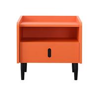 XFZJCHAP Tavolo da letto semplice camera da letto moderna da letto arancione cassetta per cassetti mobili per la famiglia soggiorno multistrato mobile mobile mobile (b)