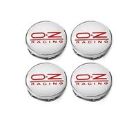 XGAGCF Auto Coprimozzi Ruota Centro Tappi Lega Alluminio Cerchioni Mozzo Badge Hub Center Caps, per OZ Racing 60MM Auto Decorativo Emblema Accessori