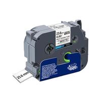 XGdEKA 23. Nastro per tubo di restringimento da 6 mm compatibile con HSE251 HSE 251 Nero su nastro di stampante bianco per etichetta