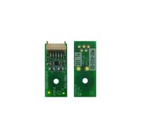 XGdEKA 4PCS IUP24 Sostituzione del chip del tamburo per A95X01D A95X0HD A95X0CD A95X06D compatibile con C3351 C3851FS IUP-24 Unità immagine Ripristino cartuccia(Cyan 4PCS)