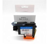 XGdEKA C4820A C4821A C4822A C4823A Printhead Compatibile con DesignJet 1000 1050C 1055 Cartuccia a inchiostro e 80 Testa di stampa a cartuccia(1PC - Cyan)