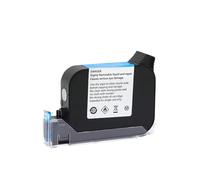 XGdEKA Cartuccia di inchiostro per solventi ecologici JS12M 12. 7mm compatibile con stampanti a getto d'inchiostro portatile non crittografati con una adesione(Invisibility)