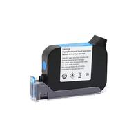 XGdEKA Cartuccia di inchiostro per solventi ecologici JS12M 12. 7mm compatibile con stampanti a getto d'inchiostro portatile non crittografati con una adesione(Blue)